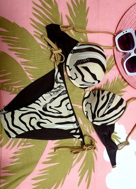 Бански костюм зебра