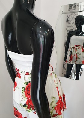 Бюстие Miss Chic бяло