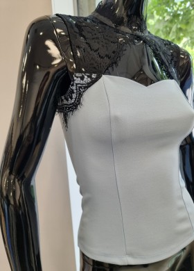 БЮСТИЕ СИНЬО С ДАНТЕЛА