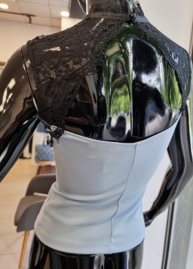 БЮСТИЕ СИНЬО С ДАНТЕЛА