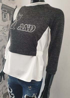 Блуза с котка