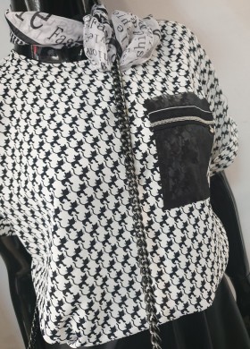 Блуза с котки