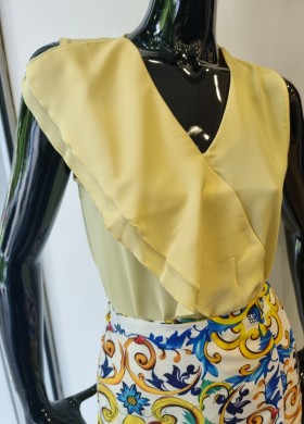 Блуза MIRELIA жълта