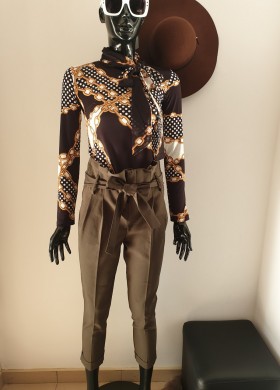 Блуза MISS CHIC с панделка