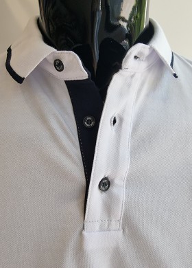 Блуза мъжка в бяло