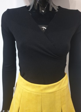 БЛУЗА ПРЕГЪРНИ МЕ черна