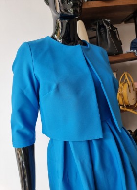 Болеро MISS CHIC в синьо