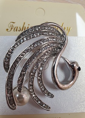 Брошка ЛЕБЕД