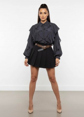 Черен пола панталон