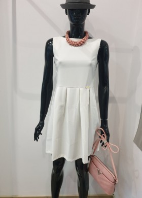 рокля Miss Chic бяла