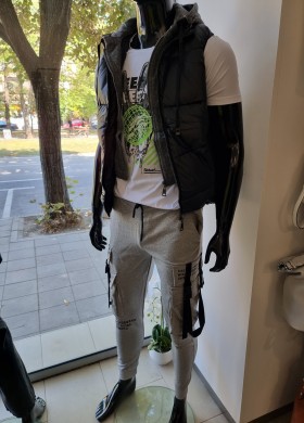 Долнище мъжко сиво