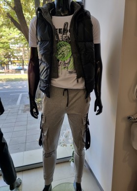 Долнище мъжко сиво