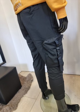 Долнище карго черно