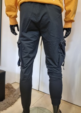 Долнище карго черно