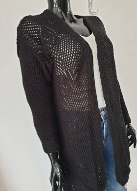 Дължа жилетка черна