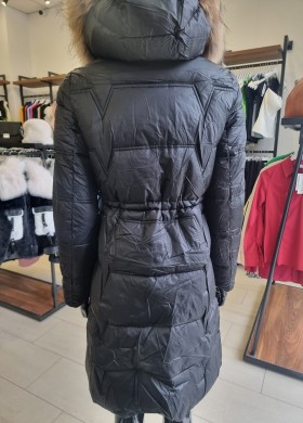 Дълго яке MODA ANNA черно