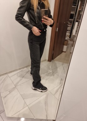 Дънки KAROL широк крачол