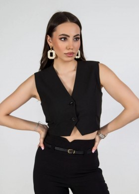 Елек къс черен AMARA