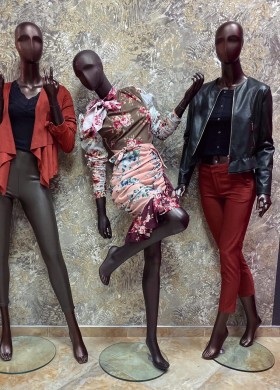 Яке кожено маслено зелено