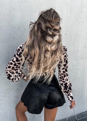 Кожен панталон LORY