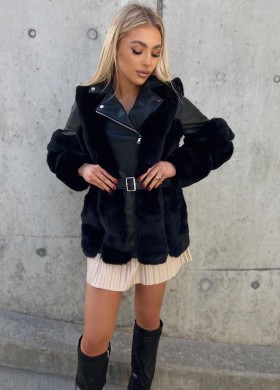 Кожено яке с пух