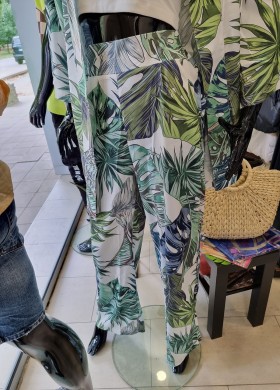 Комплект сатен с кимоно ЛИСТА