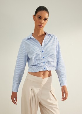 Къса раирана риза