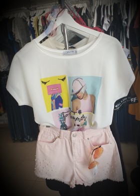 Къси дънки PREMIUM JEANS