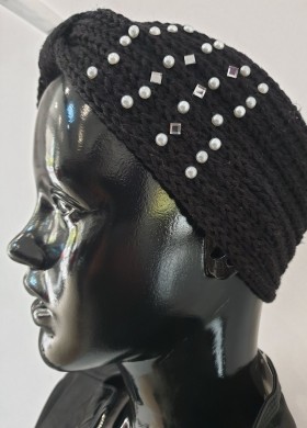 Лента за глава черна 2