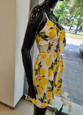 Лимонена рокля