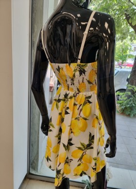 Лимонена рокля