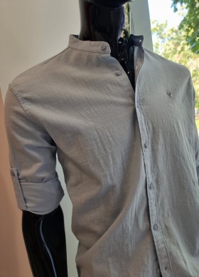 Мъжка риза синя