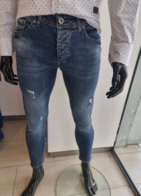 Мъжки дънки I8 сини