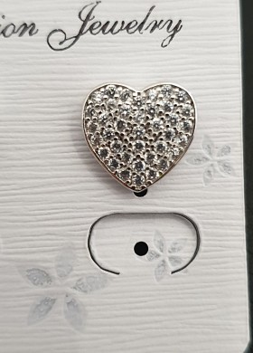 Обеци SILVER HEART