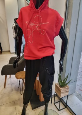 Панталон карго черен