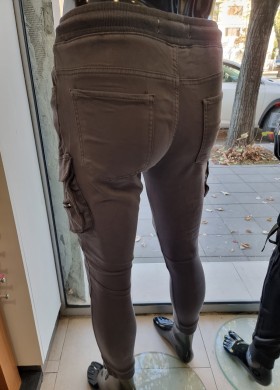 Панталон карго тъмносив