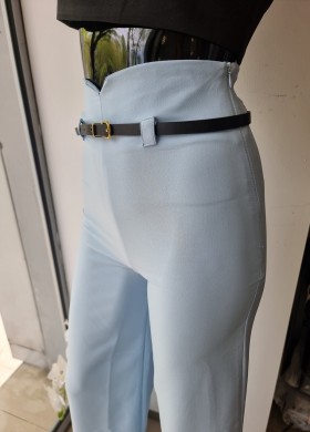 Панталон MISS CHIC бебешко синьо