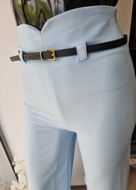 Панталон MISS CHIC бебешко синьо