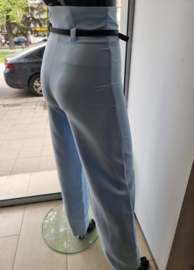 Панталон MISS CHIC бебешко синьо