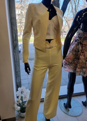 ПАНТАЛОН MISS CHIC ЖЪЛТ