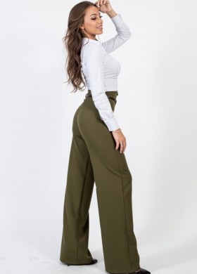 ПАНТАЛОН MISS CHIC масленозелен