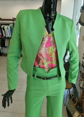 ПАНТАЛОН MISS CHIC зелен