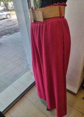 Панталон широк в циклама