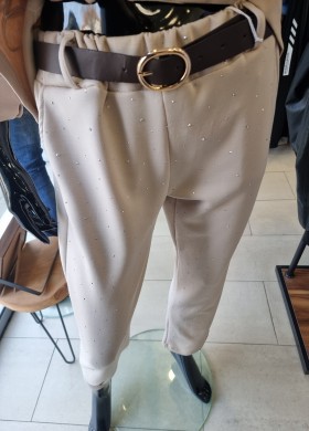 Панталон спортен с камъни