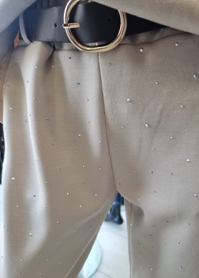 Панталон спортен с камъни