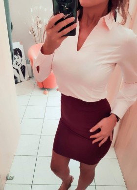 Пола MISS CHIC бордо