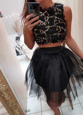 Пола пачка къса