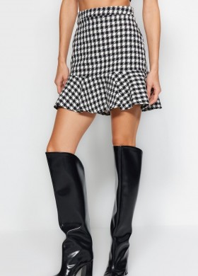 Пола пепит висока талия