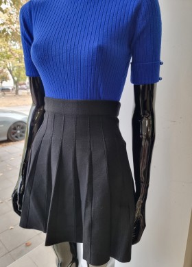 Пола плетиво в черно