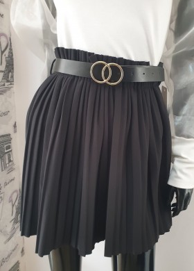 Пола плисе с колан